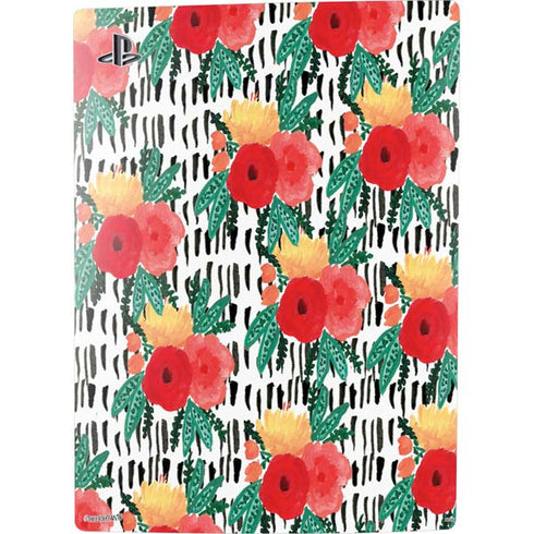 Bouffants and Broken Hearts Bouquets Print 3 PS5 Digital Edition Console Skin